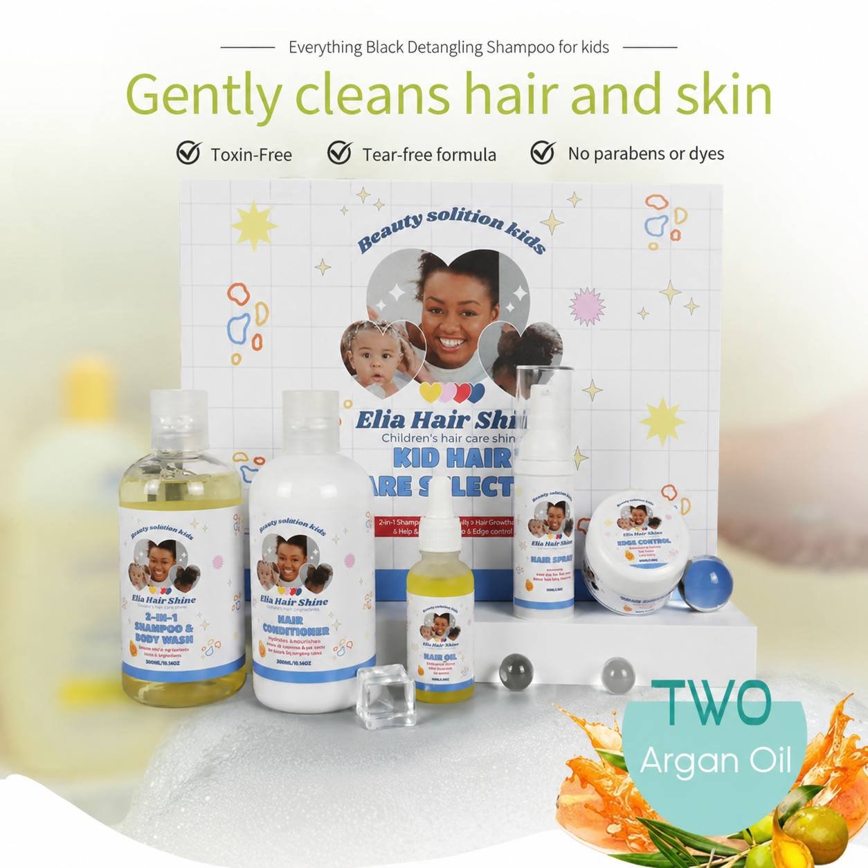 Baby Organic Hair Care Kit
