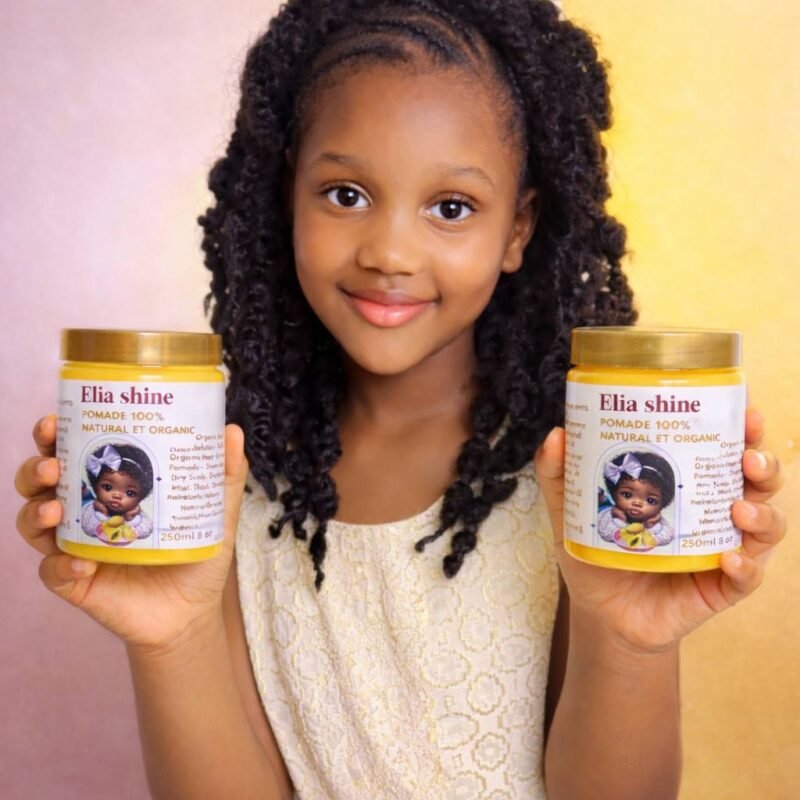 Elia Shine 100% Natural & Organic Hair Pomade 250ml (8oz)