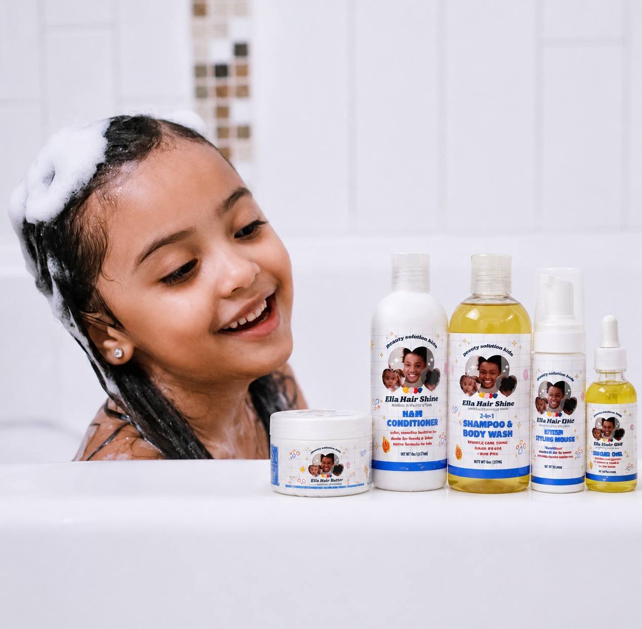Elia Baby Organic Hair Care Kit